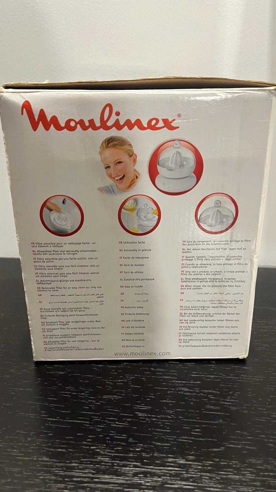 espremedora de sumos Moulinex - nova em caixa