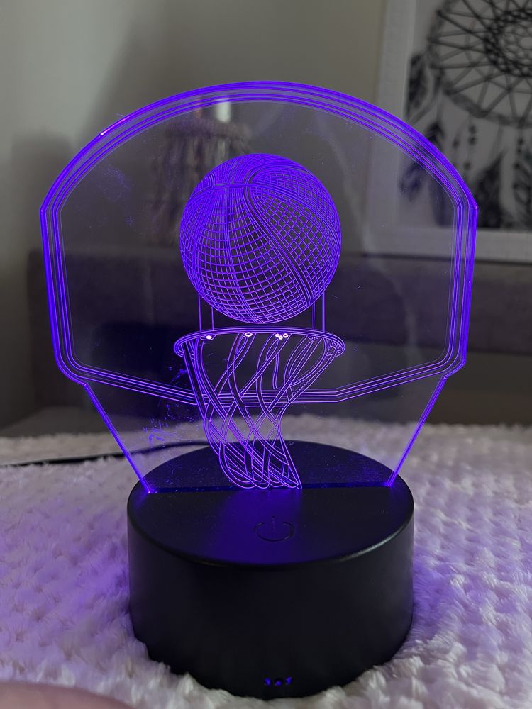 Candeeiro led cesto basket