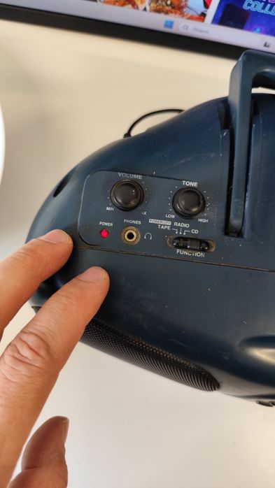 Clatronik SRR 405 магнитофон стерео CD Бумбокс магнитола колонка