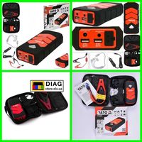 ПОЛЬША! YATO YT-83081 (БУСТЕР для авто/Пусковое Jump Starter Повербанк