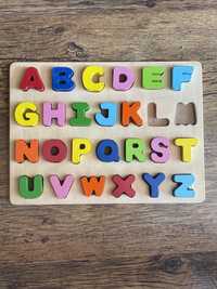 Alfabet - drewniana zabawka