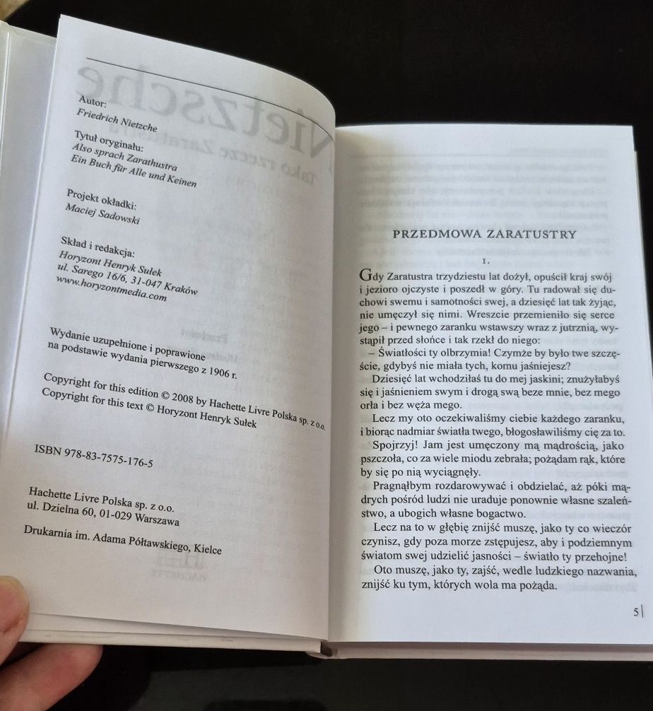 Nietzsche Tako rzecze  Zaratustra biblioteka  filozofów