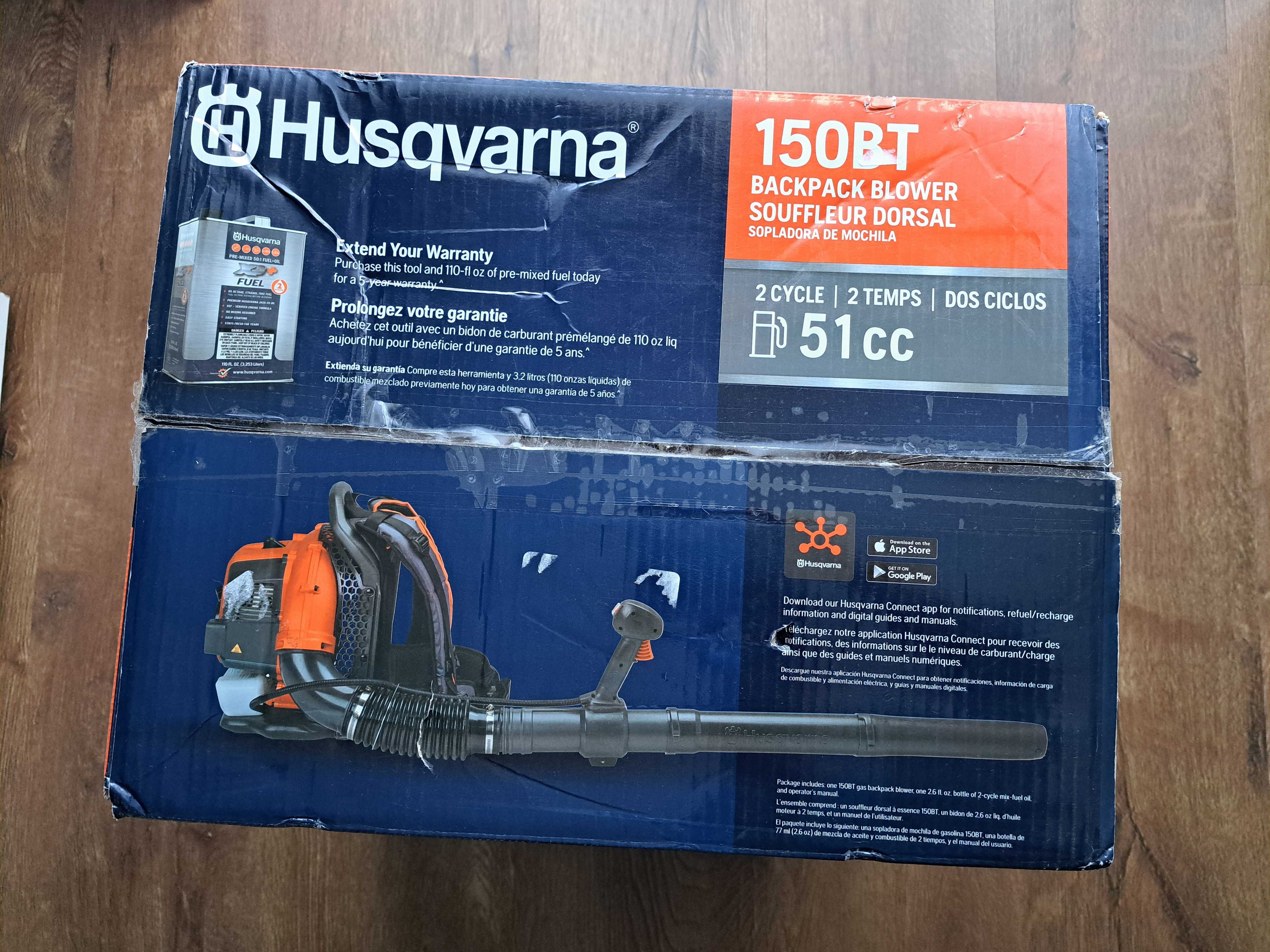 Dmuchawa do liści Husqvarna 150BT