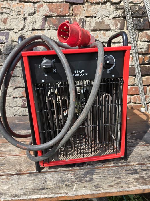 Nagrzewnica Elektryczna 15 kW - Idealna do dużych pomieszczeń!