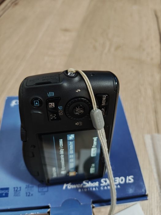 Aparat cyfrowy Canon PowerShot SX130 IS 12.1Mgpx jak nowy TOP