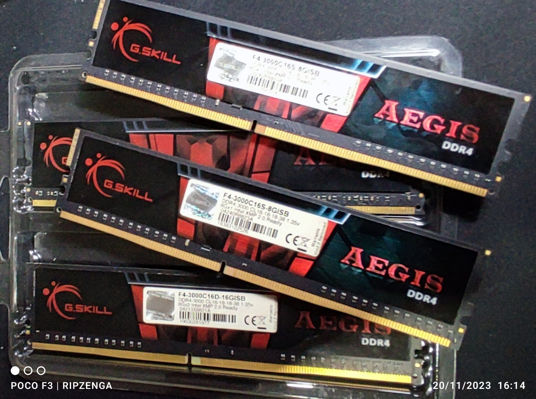 DDR4 Gskill kit 16G