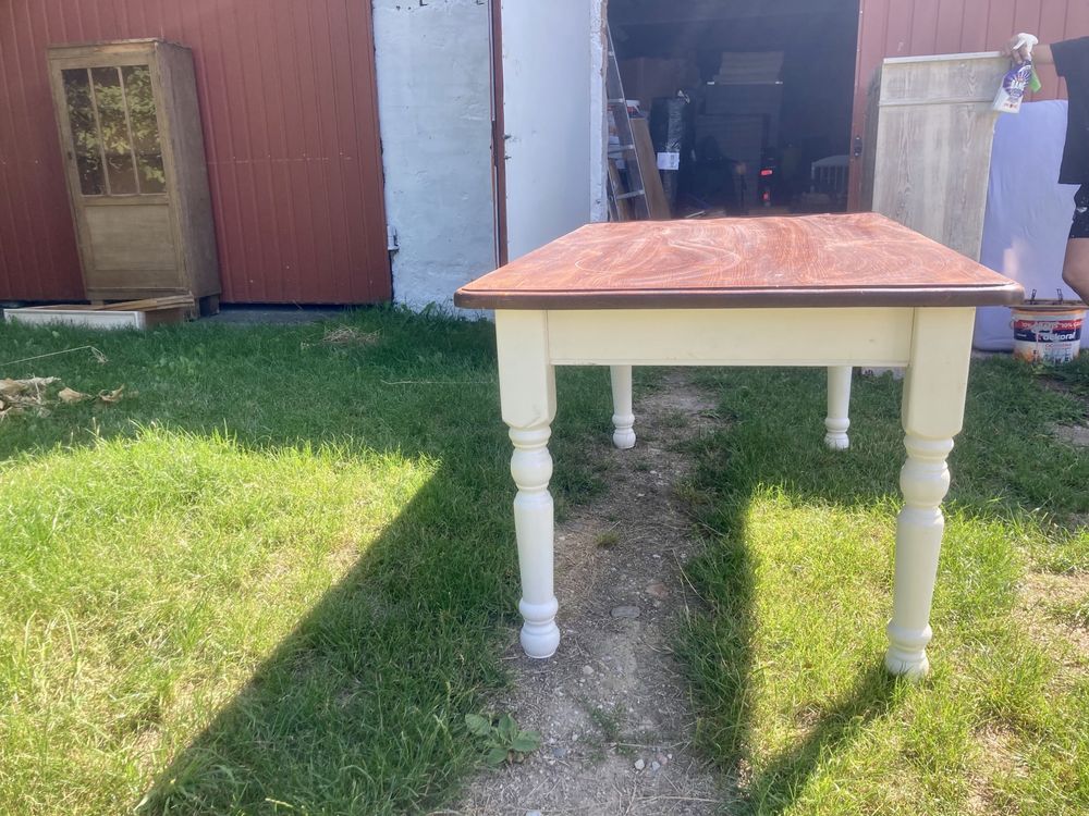 Stary stół drewniany 150/90/74