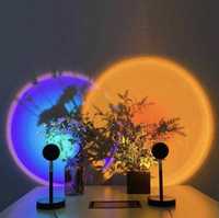 Лампа сансет Sunset Lamp 1.0 RGB с пультом 16 цветов