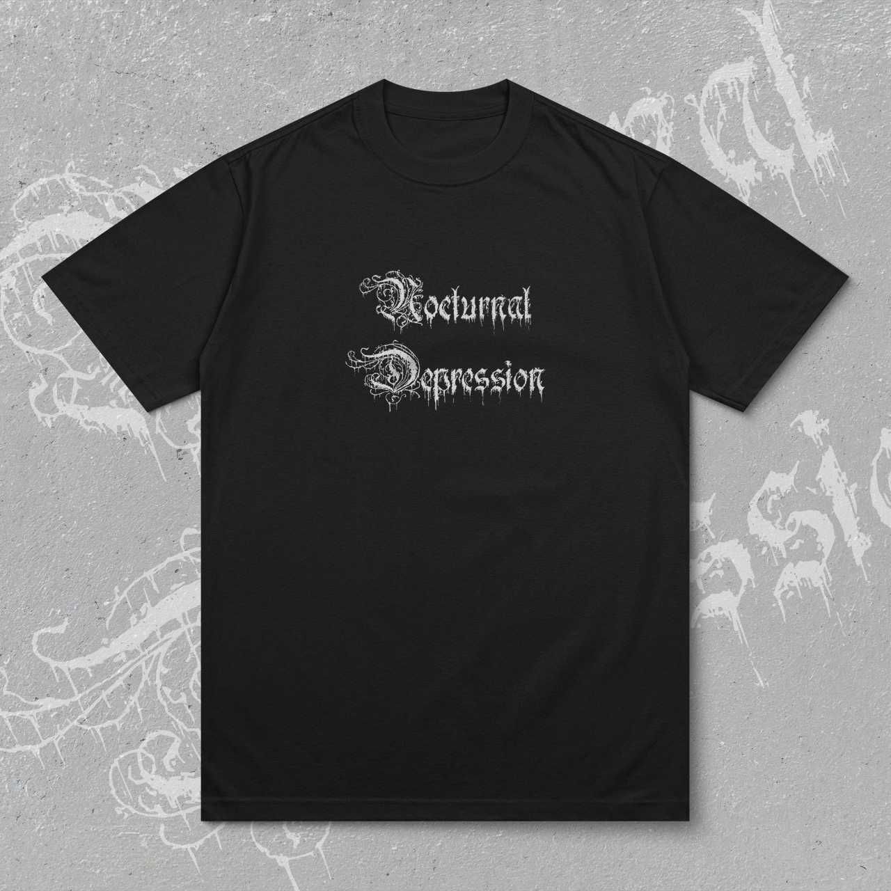 Nocturnal Depression футболка, Nocturnal Depression T-Shirt, DSBM