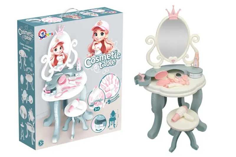 Косметичний столик трюмо зі стільчиком ТехноК, арт. 8683, 1638 в асорт