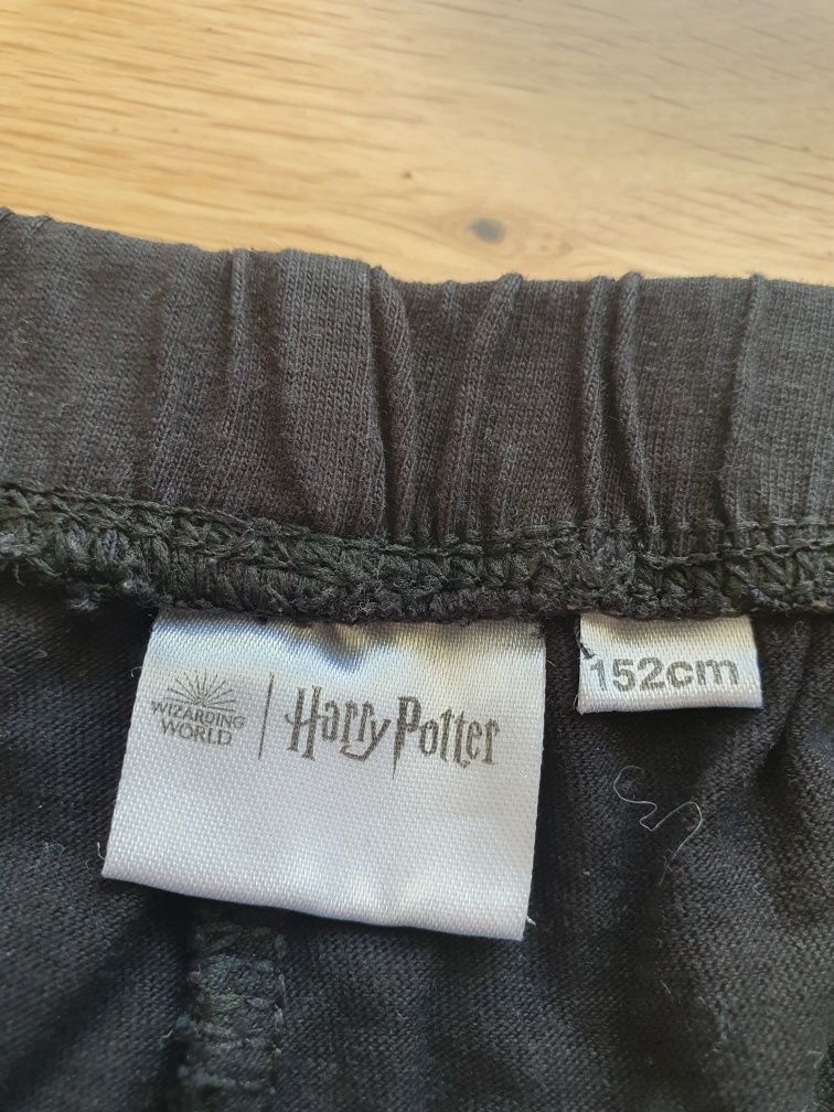 Getry legginsy długie czarne złote Harry Potter 152