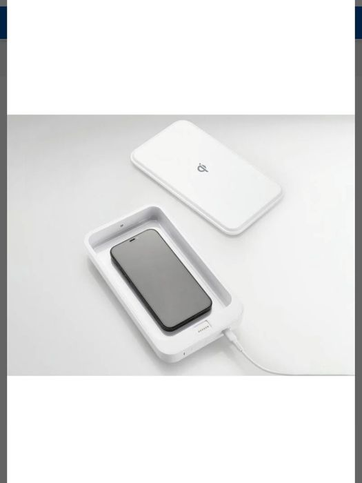 caixa de esterilização UV com carregador wireless