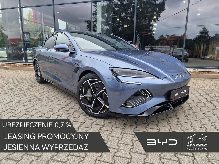 BYD Seal 3,8 S (0-100 km/h) / Zasięg 520 km / Head-Up / Dynaudio® / Kamera 360