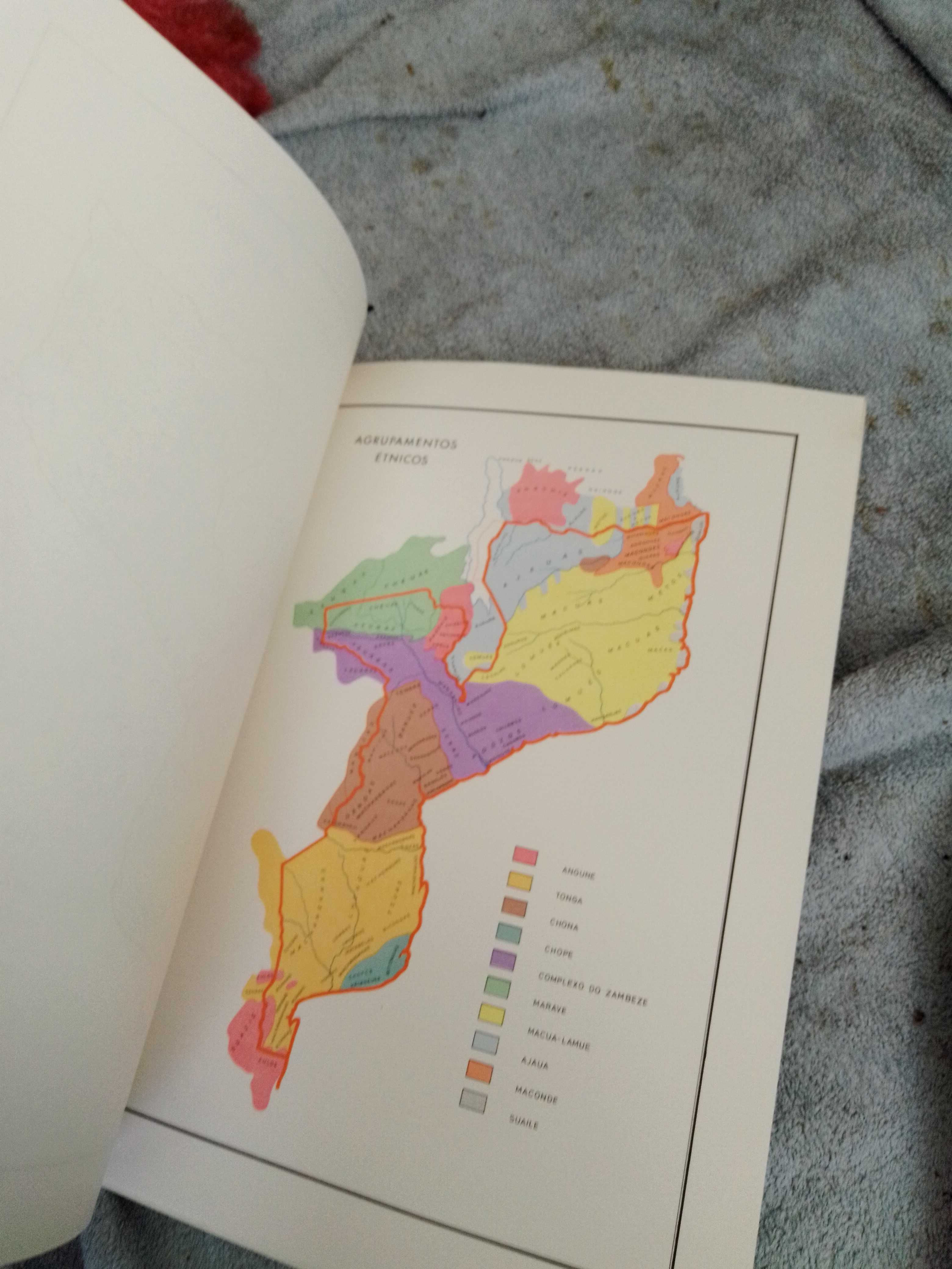 mapas e cartas de moçambique africa