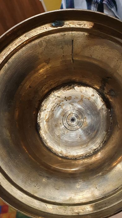 Oryginalny zabytkowy piękny indyjski wazon