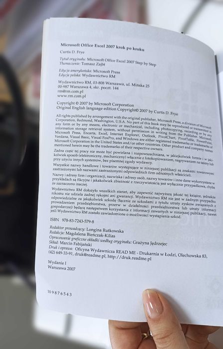 excel 2007 krok po kroku