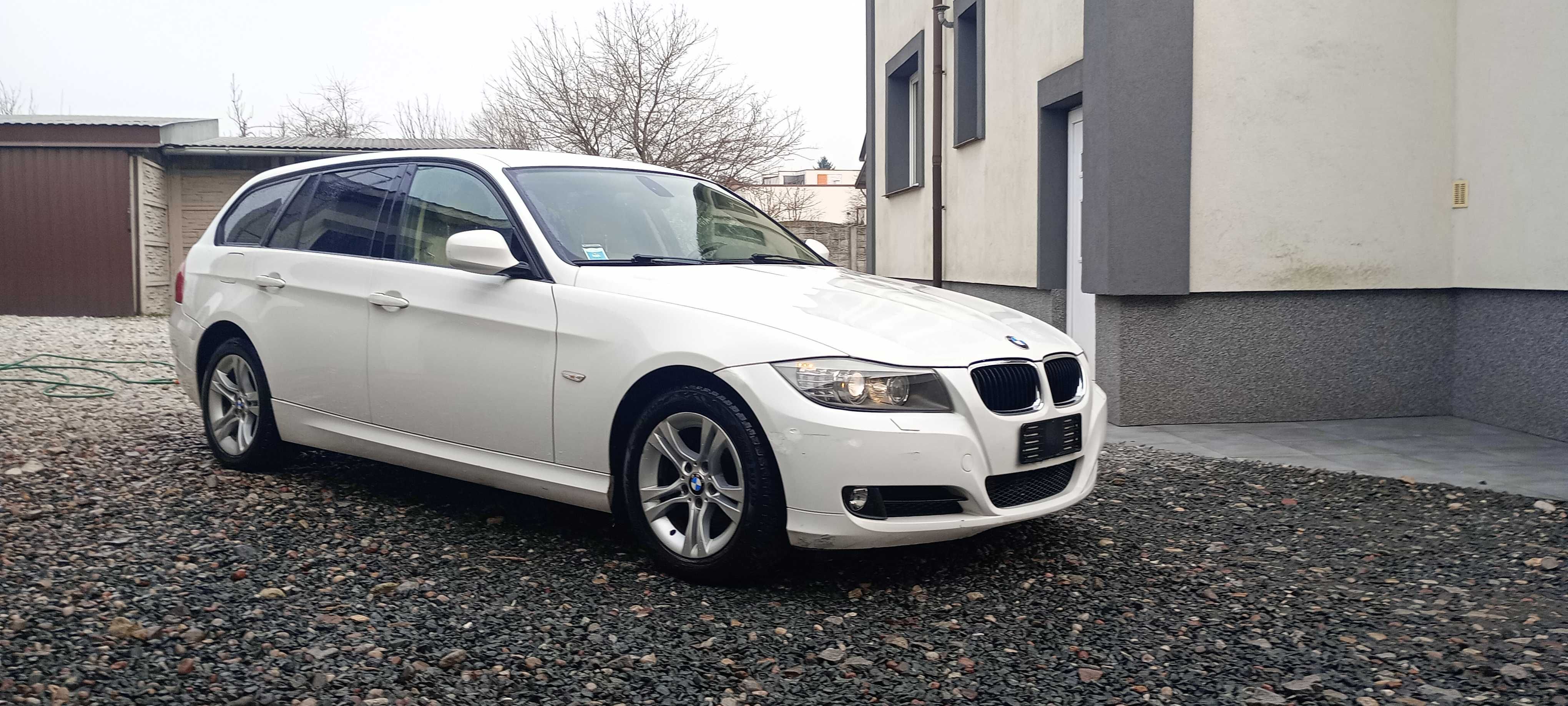 BMW 320d Xdrive 184 KM biała xenon alu 1 wł seriws