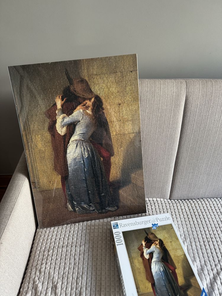 Puzzle, obraz z puzzli Francesco Hayez Pocalunek
