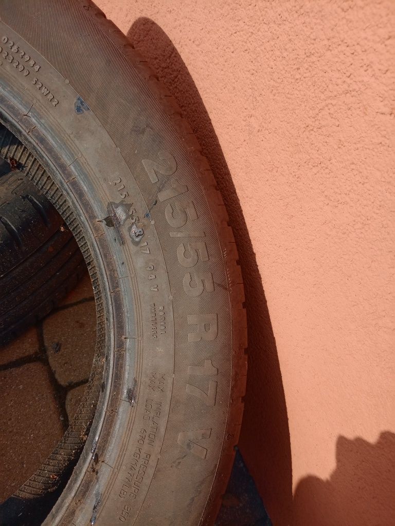 Opony Continental 215/55/r17