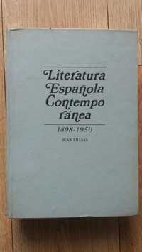 Literatura espańola contemporanea