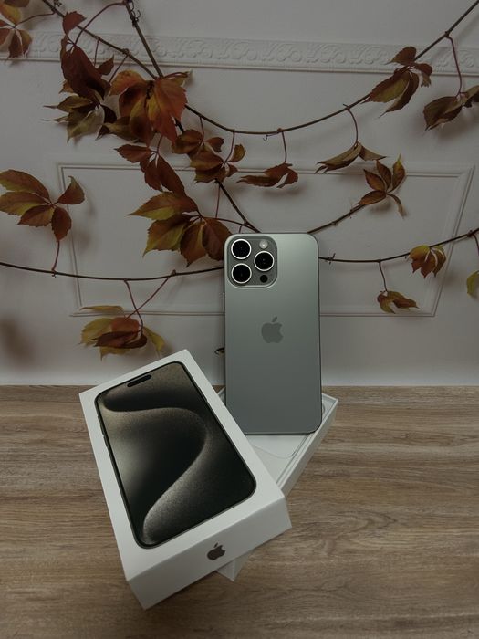 New iPhone 15 pro max 256gb новий, неверлок