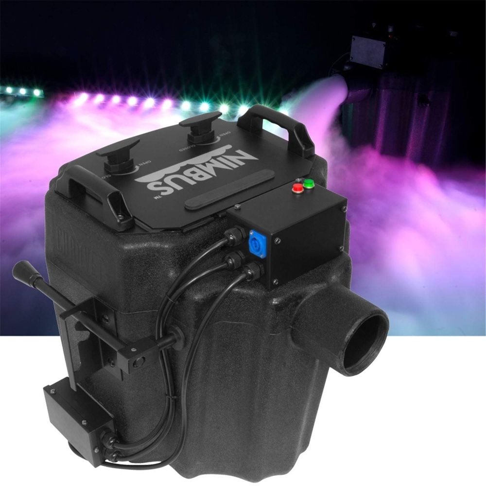 Chauvet Nimbus low fog dry ice machine máquina de fumo com flightcase