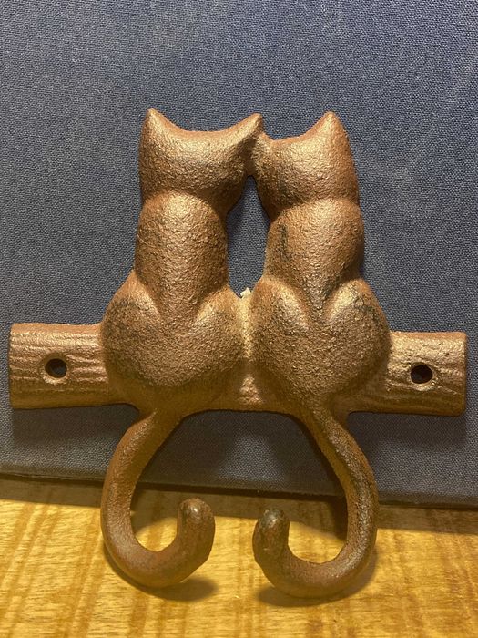 Крючки настенные в виде Кота Чугун Гачок Ключница Кошки в Днепре