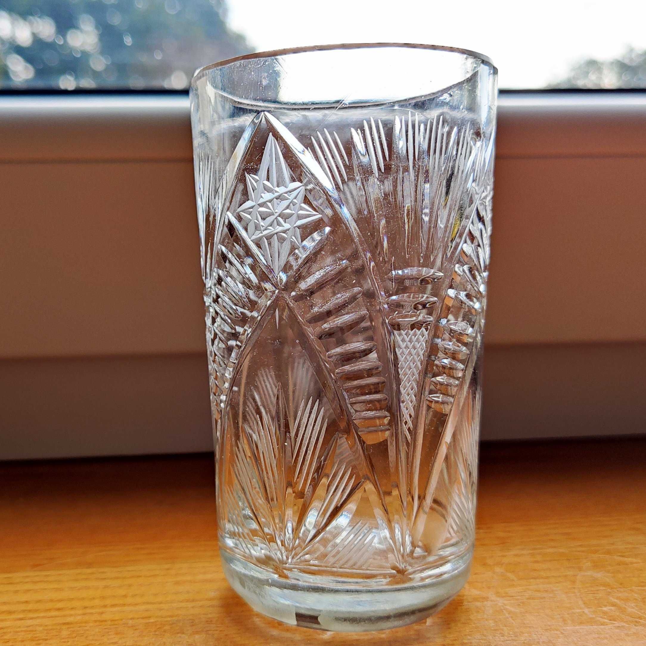 Kieliszek Kryształowy 100 ml. Literatka. Do Wódki. Nowy. Z lat 70