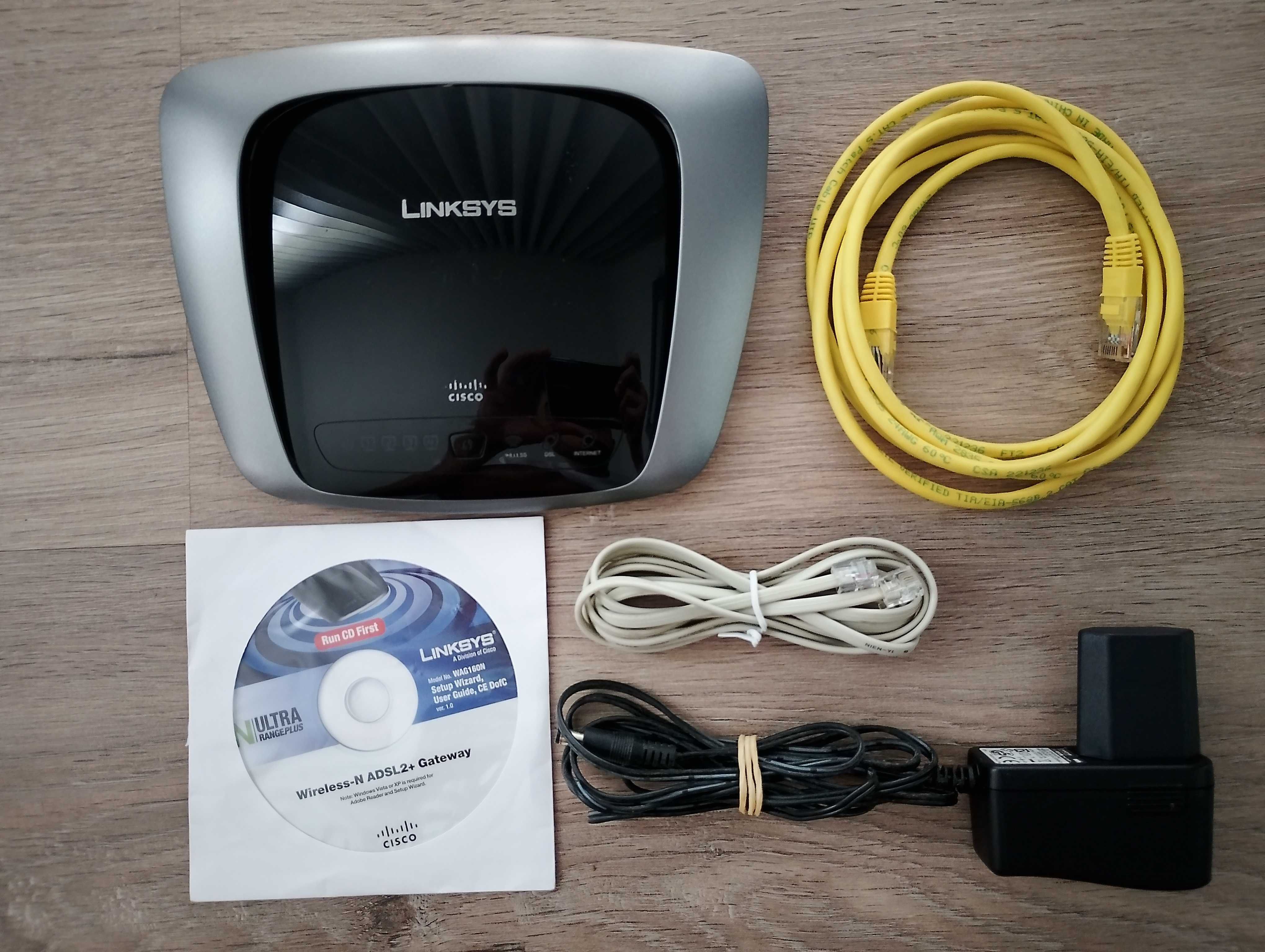 Modem router cisco linksys