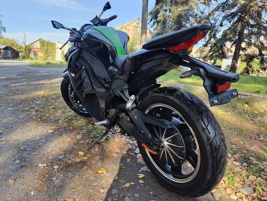 Электромотоцикл Kawasaki z1000 5квт