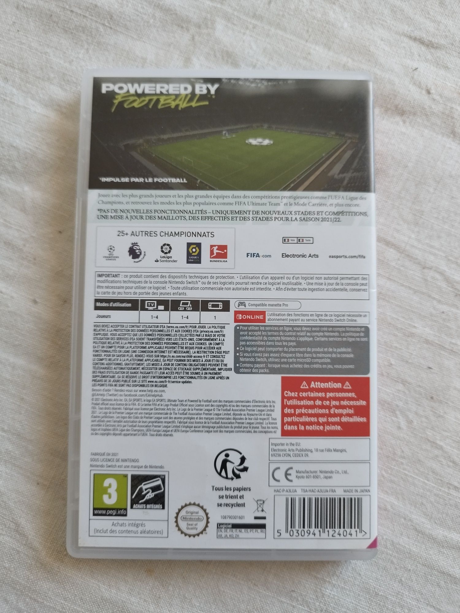 FIFA 22(Nintendo Switch)