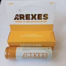 Аккумулятор 18650 Arexes 1200 Mah