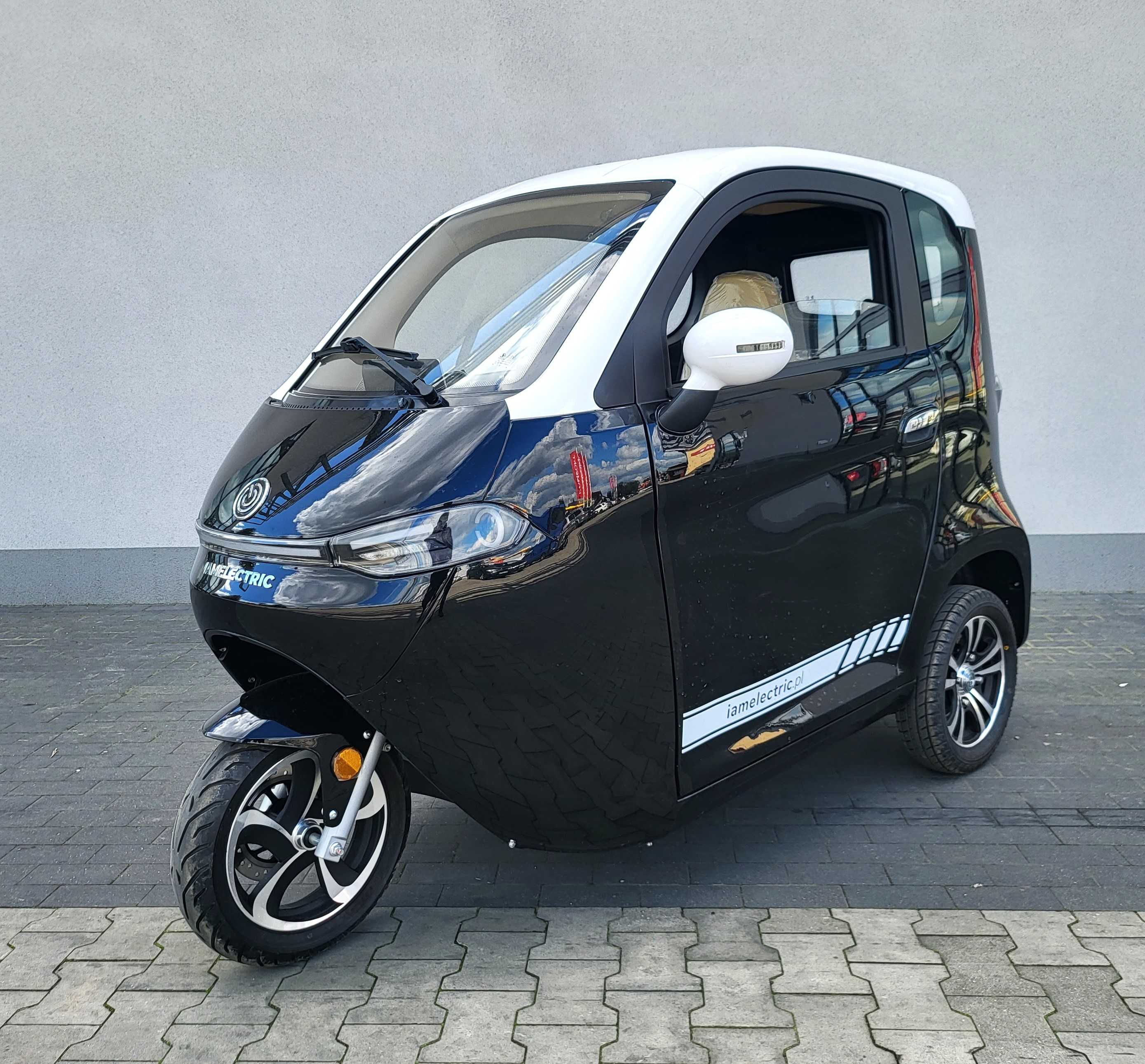 Motorower elektryczny trójkołowy zabudowany NEMO, ARIEL 2.0, ARIEL 4