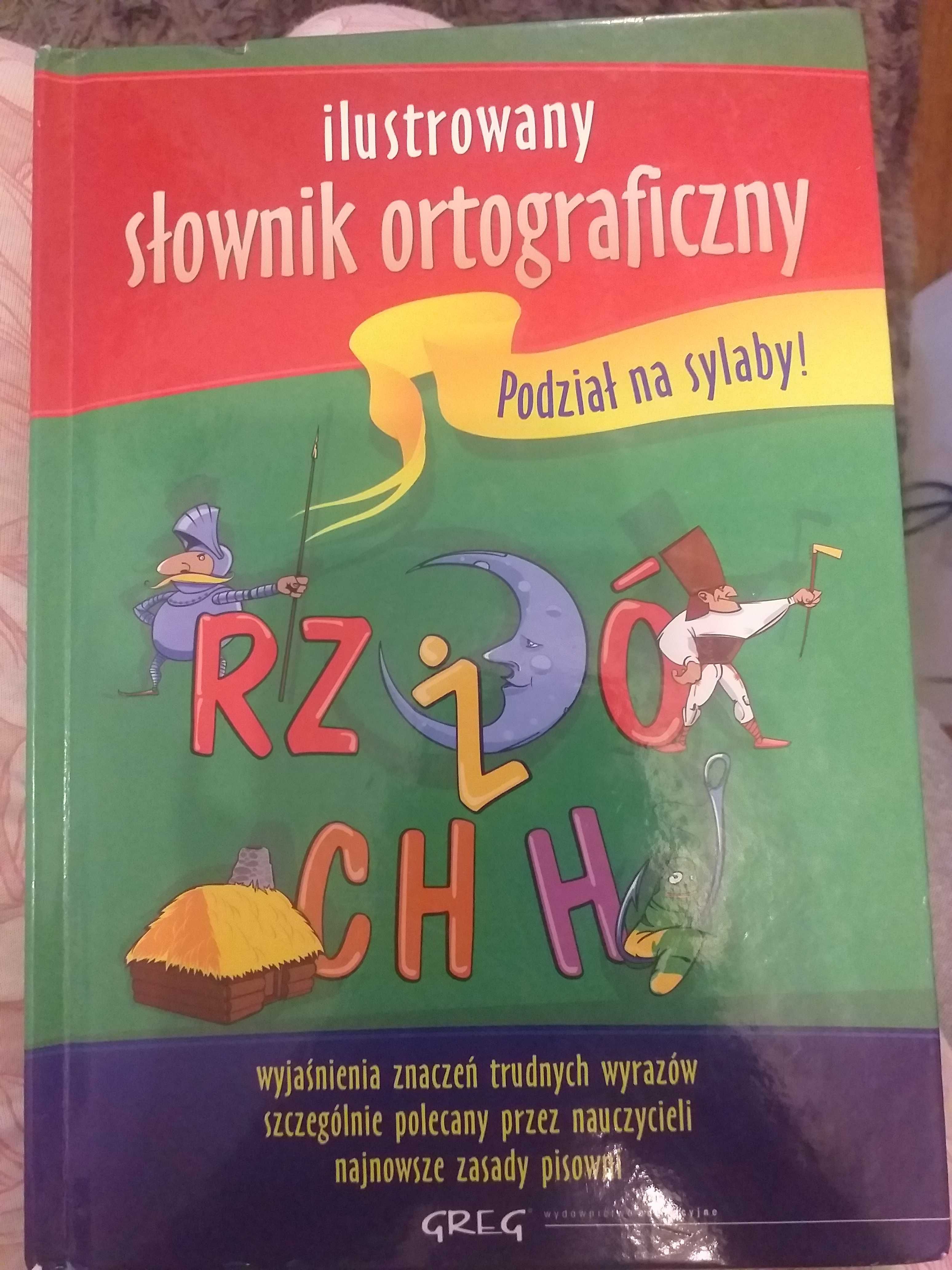 słownik ortograficzny ilustrowany  GREG