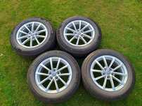 Koła Audi A6 225/60 R17 Letnie 5x112 17" Felgi Alufelgi VW A6 C7 C8