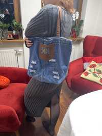 Jeansowe torebki