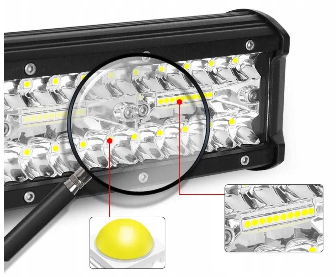 Lampa robocza panel LED BAR 65 cm 540W 12-24V CREE