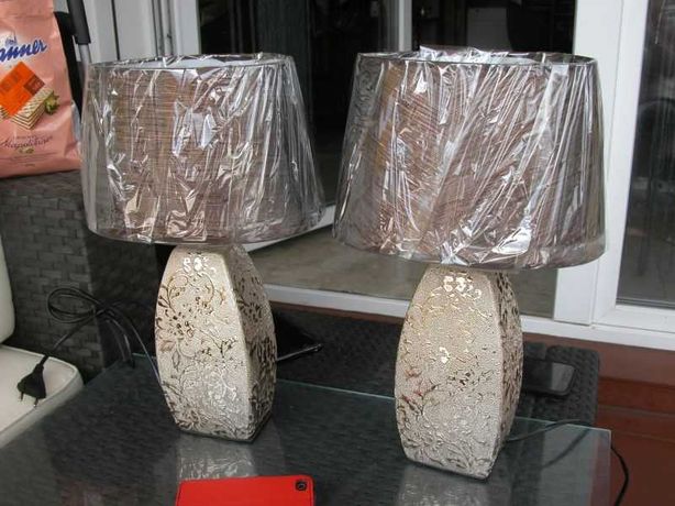 kolekcjonerskie porcelanowe lampy- lampki nocne nr 2