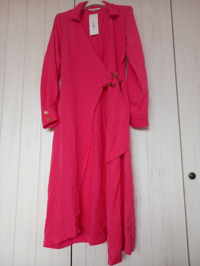 NOWA Sukienka Różowa Taranko rozmiar 34
