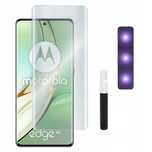 2x SZKŁO do Motorola Edge 40 Neo hartowane UV+lampa