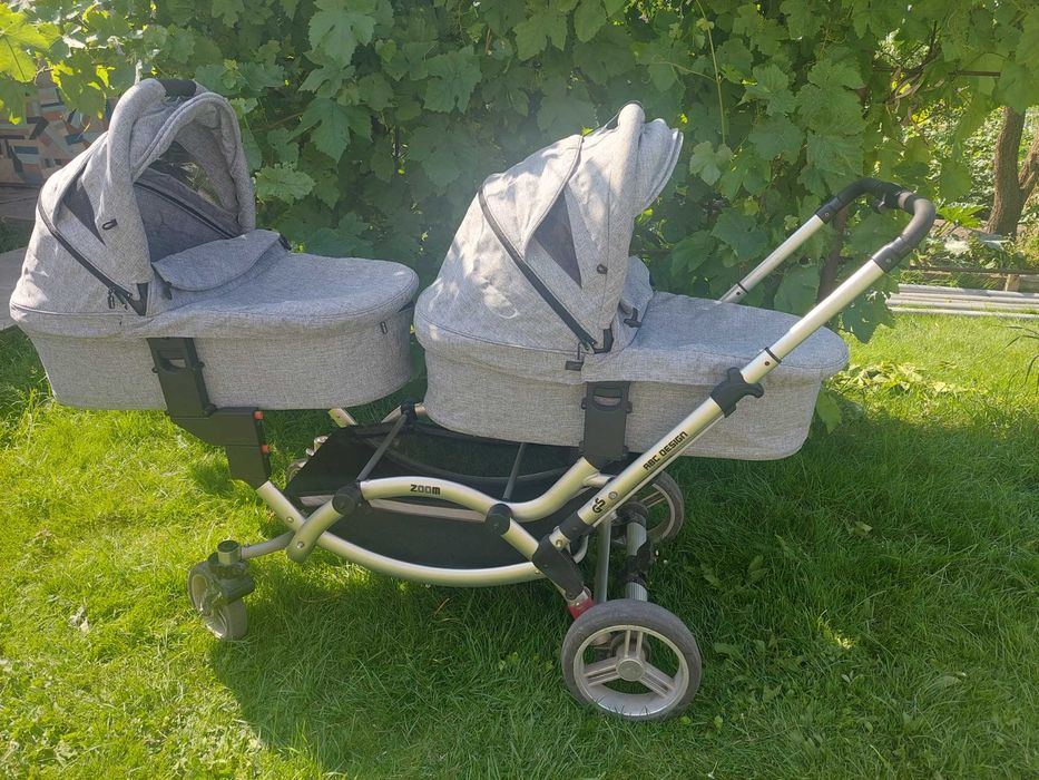 Коляска для двійні 3в1