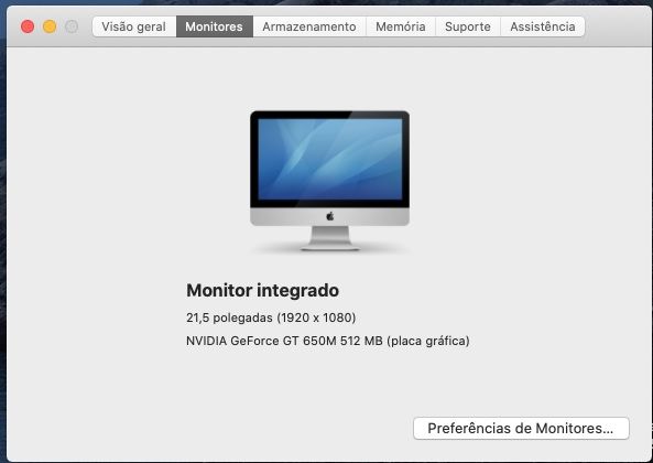 iMac 21.5 (late 2012) - excelente estado - negociável