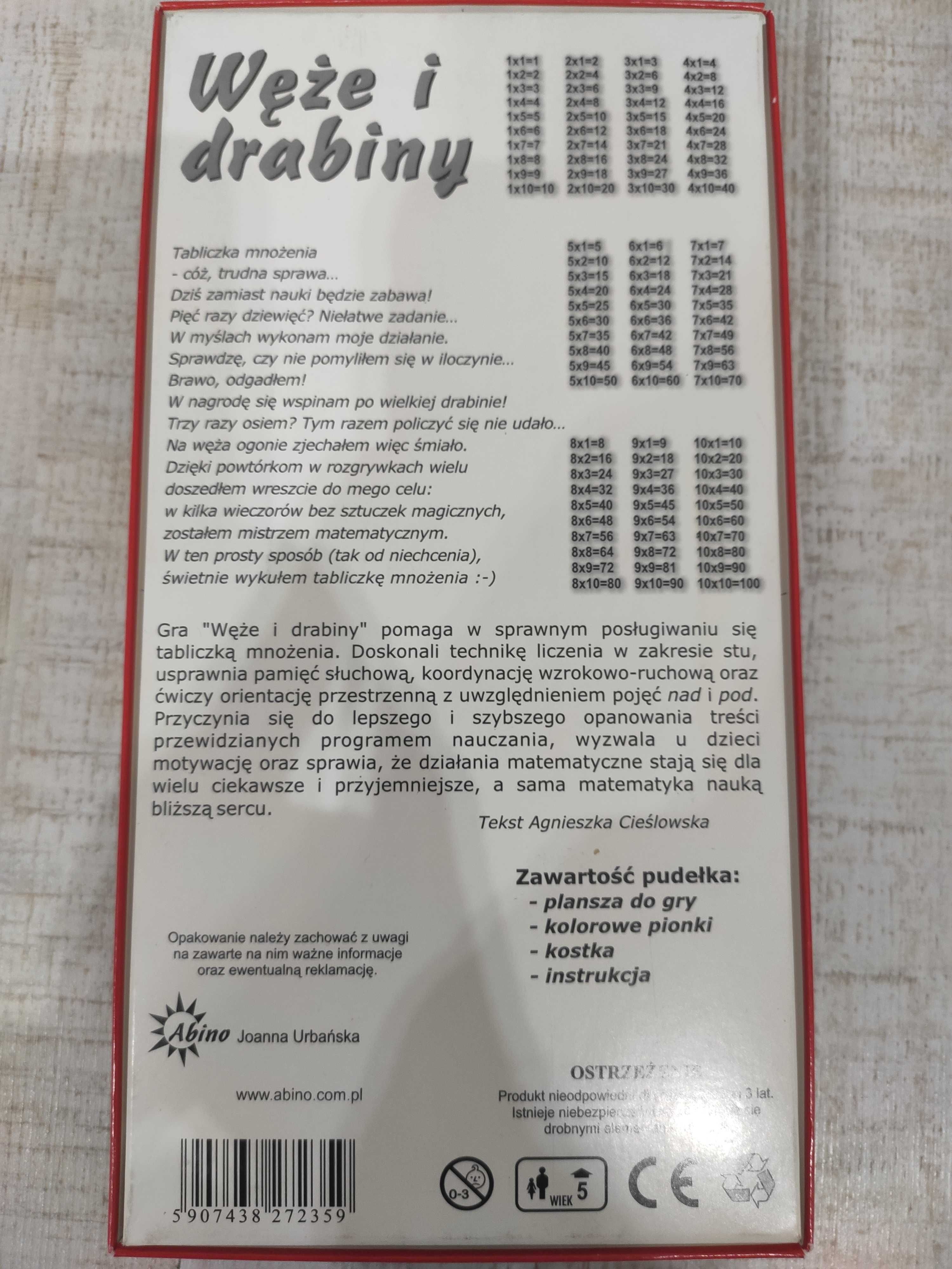 Zestaw: chińczyk 3D-pingwiny, Poczta i sklep-TREFL, Węże i drabiny