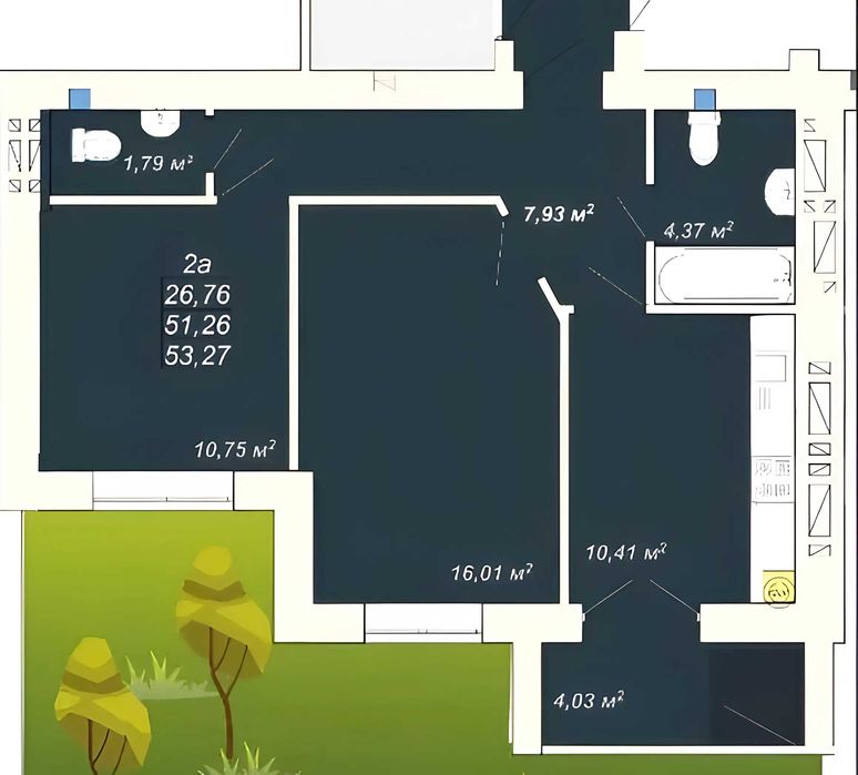 3к в ЖК Атмосфера