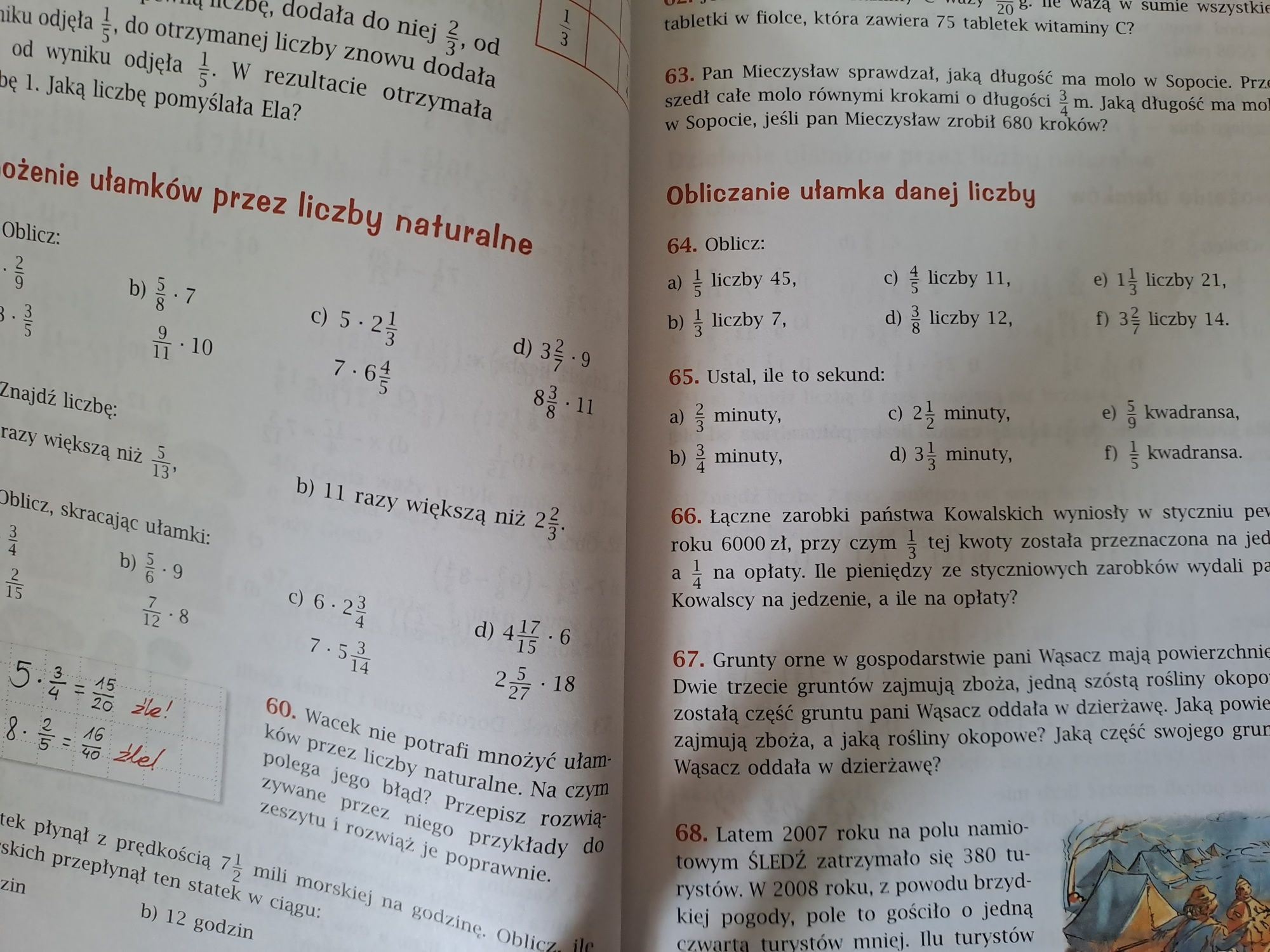 Zbiór zadań "Matematyka z plusem" kl. 5