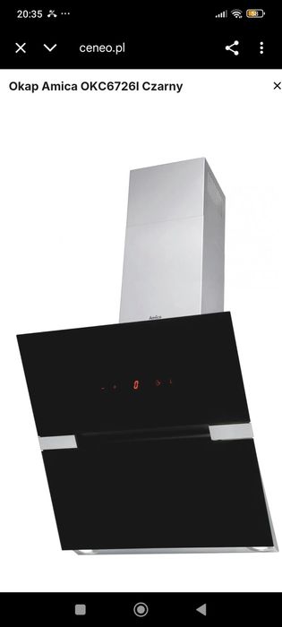 Sprzedam okap kuchenny kominowy