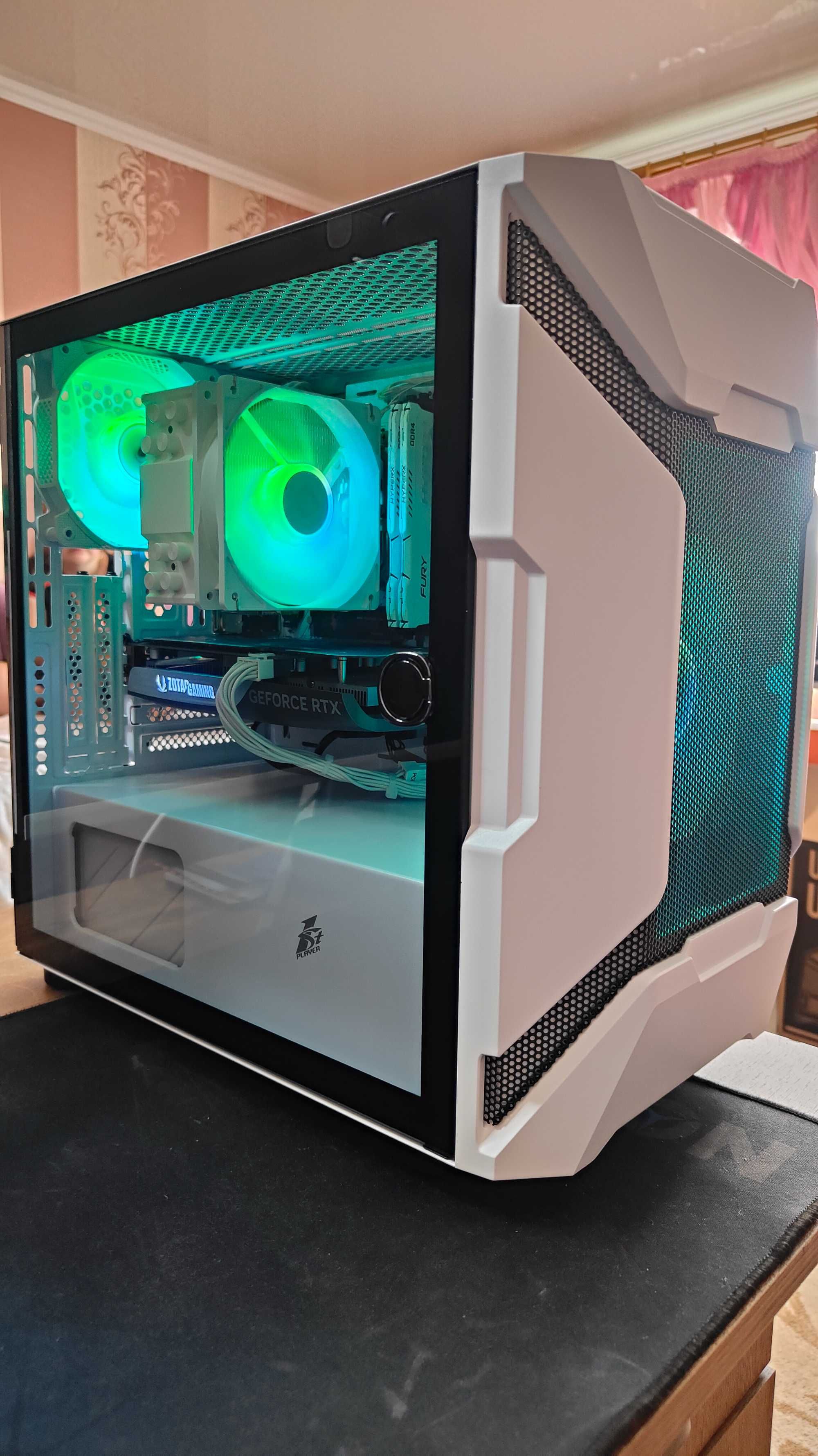 RTX4060 R5 5500 ОЗУ 32G M2 Новий Ігровий Комп'ютер Системний блок ARGB