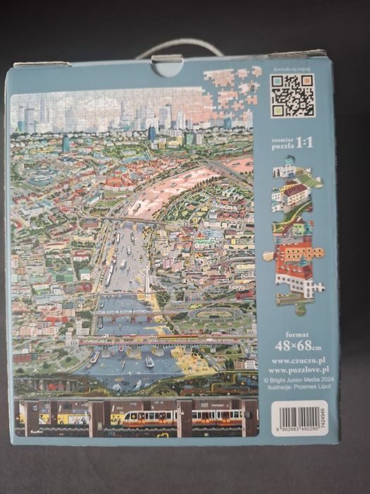 Puzzle puzzlove  czuczu 1000 jak nowe