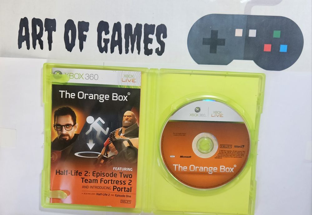 The Orange Box Xbox 360 Komplet 3xA BDB