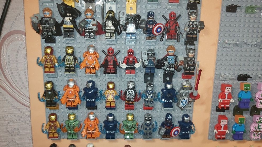 Новые фигурки Marvel - для lego лего